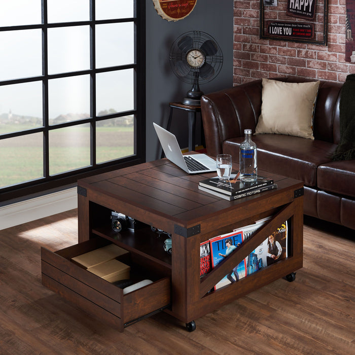 Furniture of America Jamber Square Coffee Table - Cool Stuff & Accessories