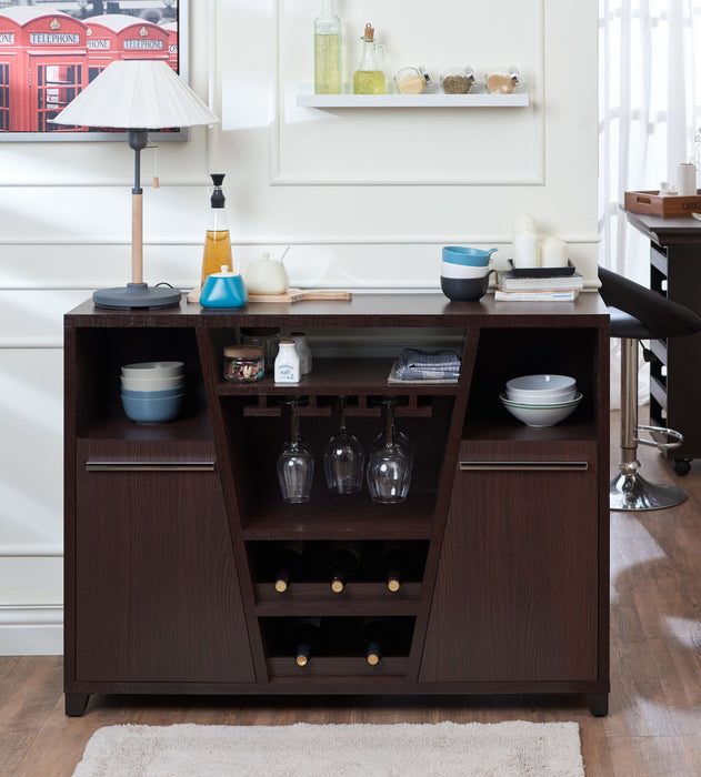Furniture of America Jessup Wine Buffet Cabinet - Cool Stuff & Accessories