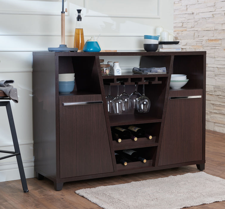 Furniture of America Jessup Wine Buffet Cabinet - Cool Stuff & Accessories