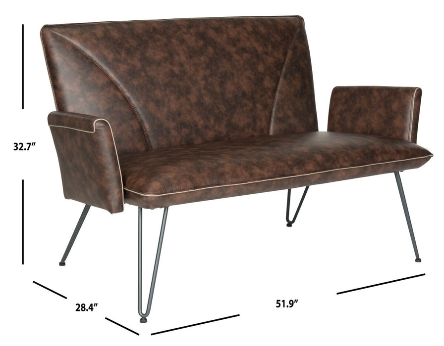 Johannes Settee/Antique Brown