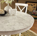 Furniture Of America Kate Marble Round Dining Table - Cool Stuff & Accessories
