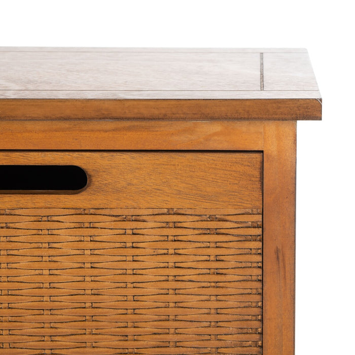 Landers 6 Drawer Storage Unit/ Honey