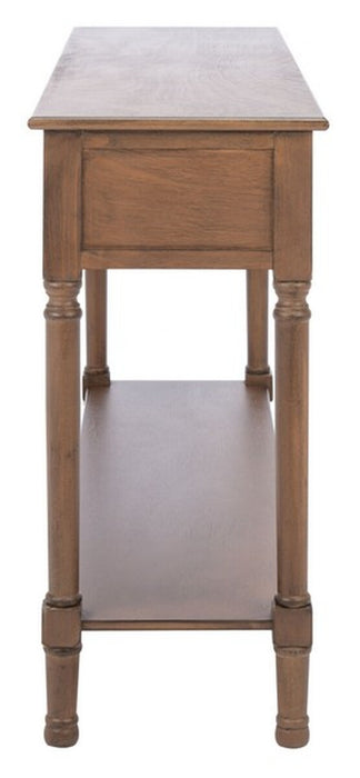 Landers 3 Drawer Console/Brown
