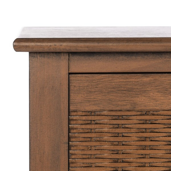Landers 3 Drawer Console/Brown