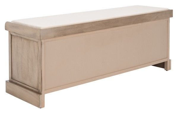 Landers 3 Drawer / Cushion Storage Bench/Sand