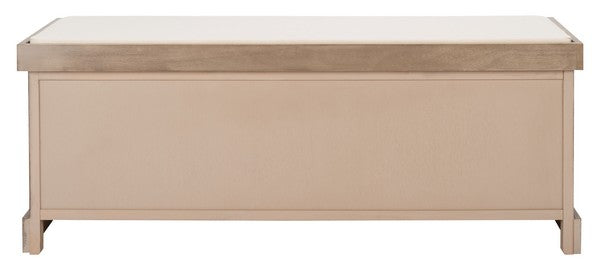 Landers 3 Drawer / Cushion Storage Bench/Sand