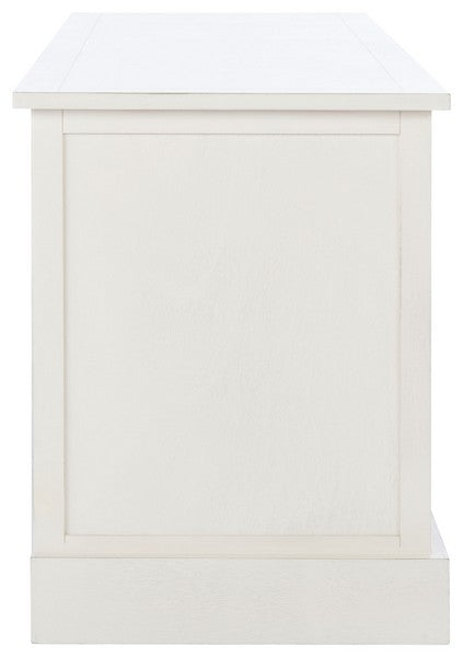 Landers 3 Drawer Storage Bench/Distressed White
