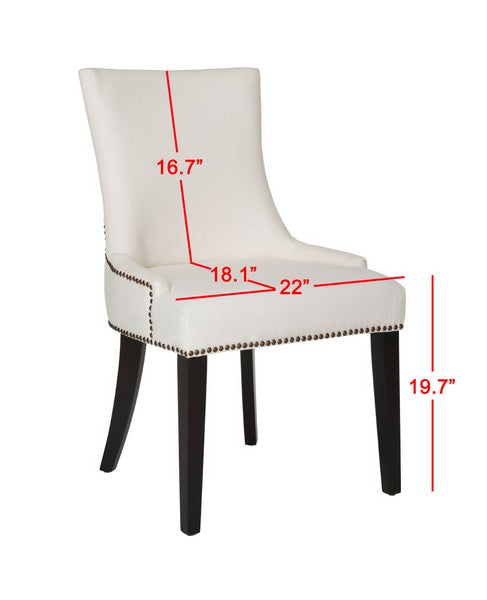Lester 19''h Dining Chair (set Of 2) - Brass Nail Heads