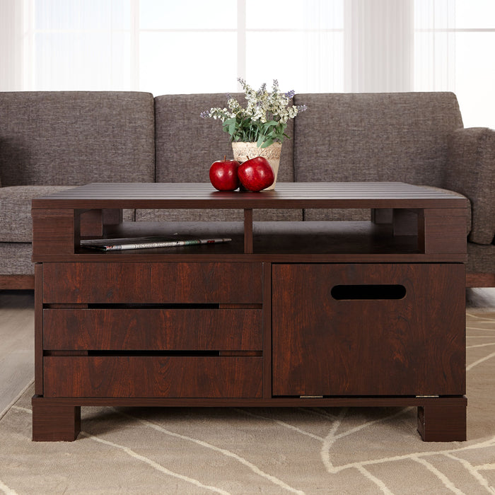 Furniture of America Lynam Wood Coffee Table - Cool Stuff & Accessories