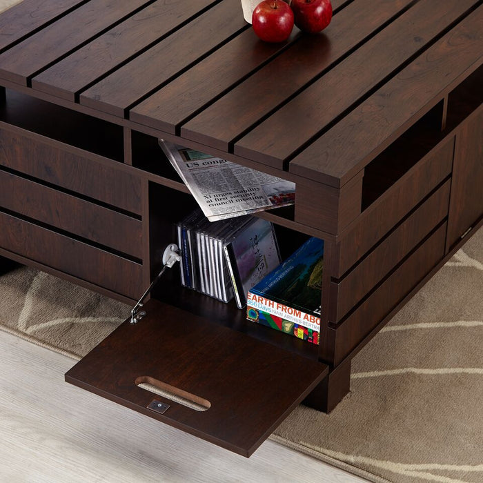Furniture of America Lynam Wood Coffee Table - Cool Stuff & Accessories