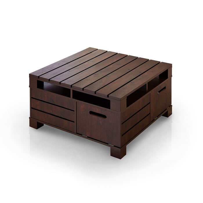 Furniture of America Lynam Wood Coffee Table - Cool Stuff & Accessories