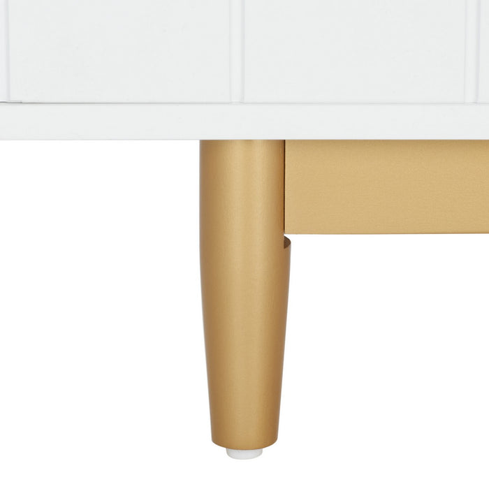 Kit 3 Shelf Patterned Media Stand