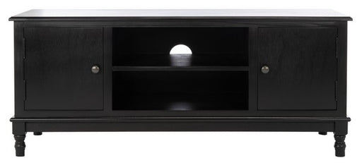 Ozark 2 Door 1 Shelf Media Stand/Black - Cool Stuff & Accessories