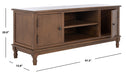 Ozark 2 Door 1 Shelf Media Stand/Brown - Cool Stuff & Accessories