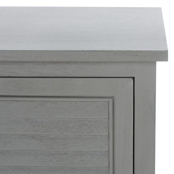 Tate 2 Door 1 Shelf Media Stand/Distressed Grey