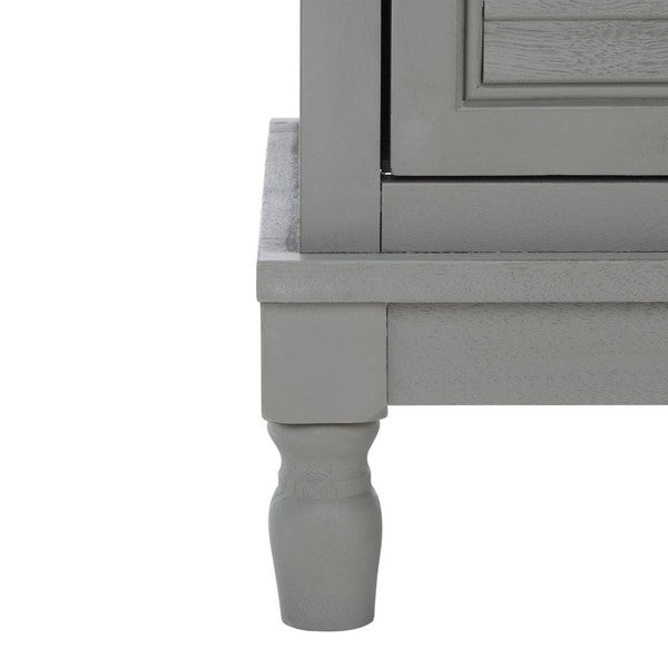 Tate 2 Door 1 Shelf Media Stand/Distressed Grey