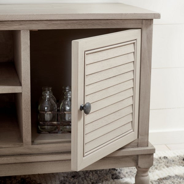 Tate 2 Door 1 Shelf Media Stand/Greige