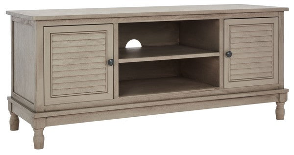 Tate 2 Door 1 Shelf Media Stand/Greige