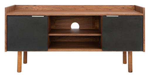 Diara 2 Shelf 2 Door Media Stand/Walnut - Cool Stuff & Accessories