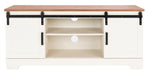 Braelynn 2 Shelf 2 Door Media Stand - Cool Stuff & Accessories
