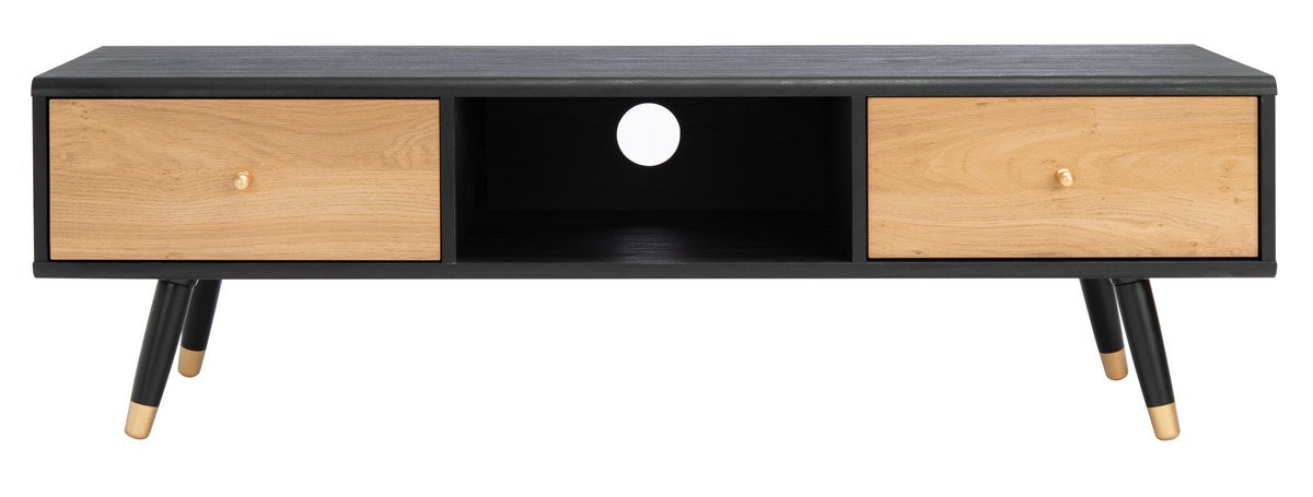Beatrix 2 Drawer 1 Shelf Media Stand - Cool Stuff & Accessories