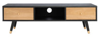 Beatrix 2 Drawer 1 Shelf Media Stand - Cool Stuff & Accessories