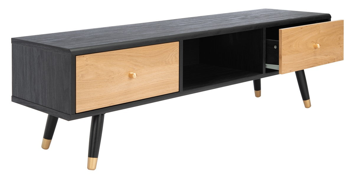 Beatrix 2 Drawer 1 Shelf Media Stand - Cool Stuff & Accessories