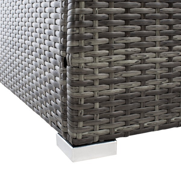 Madalina Living Set/Grey Brown / White