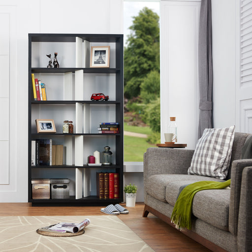 Furniture of America Mallory Display Bookshelf - Cool Stuff & Accessories