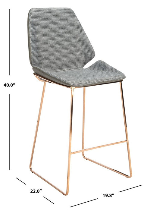 Masami Counter Stool/Grey Gold