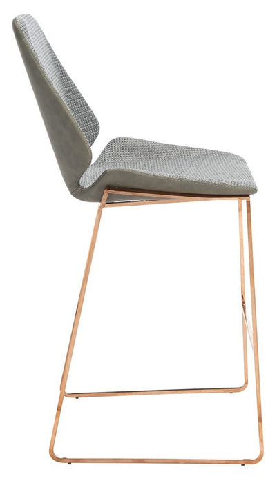 Masami Counter Stool/Grey Gold