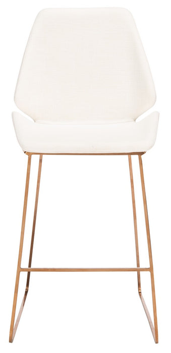 Masami Counter Stool/White Gold