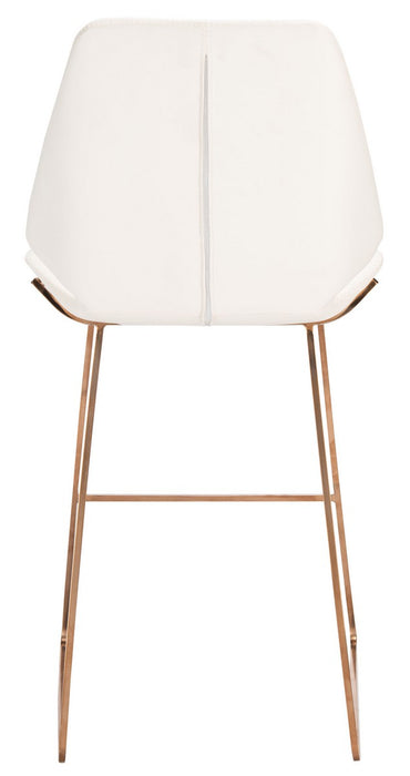 Masami Counter Stool/White Gold