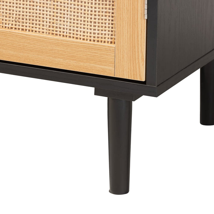 Maureen Rattan 2 Door Storage Cabinet