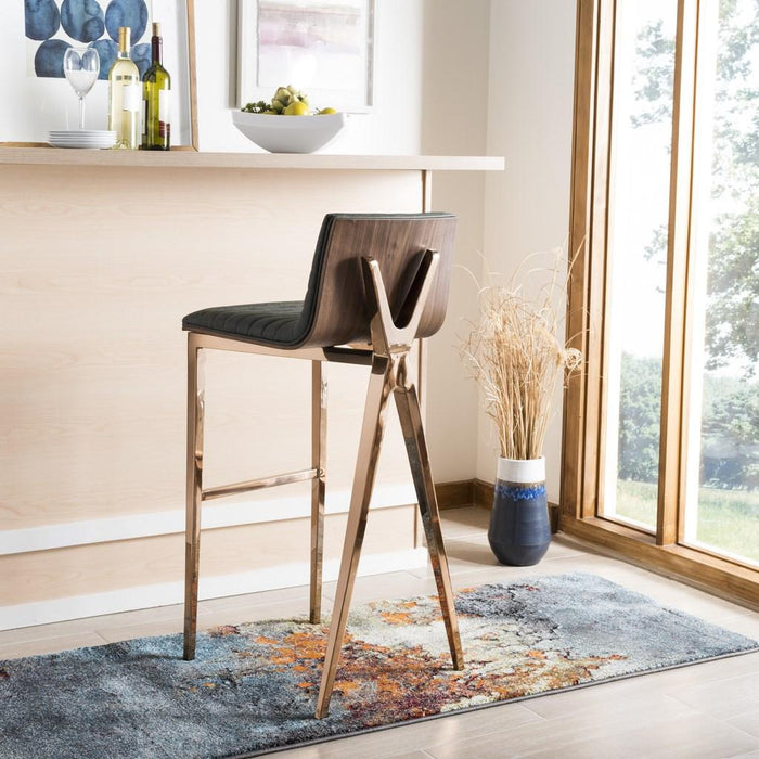 Mckay Bar Stool/Ash Green