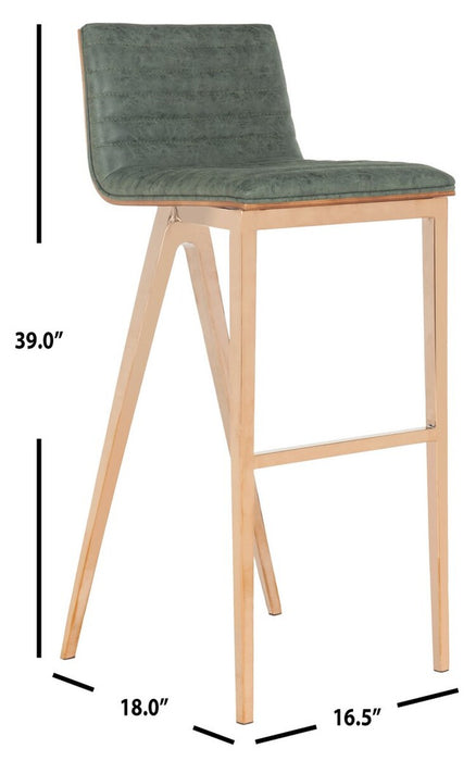 Mckay Bar Stool/Ash Green