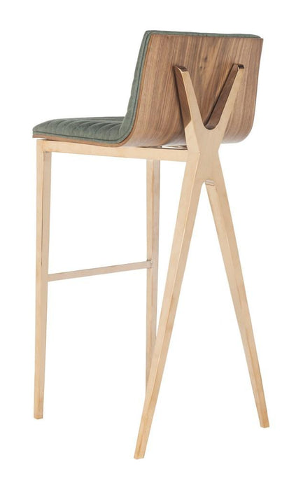 Mckay Bar Stool/Ash Green