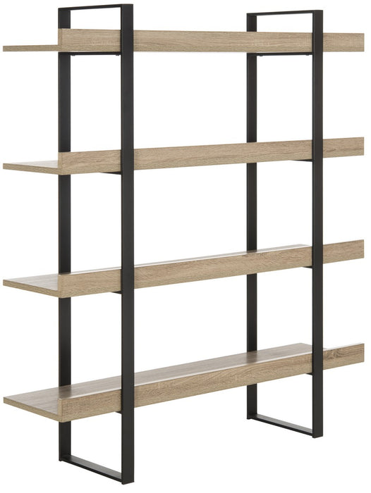 Melissa Retro Mid Century 4 Tier Etagere/Oak Black