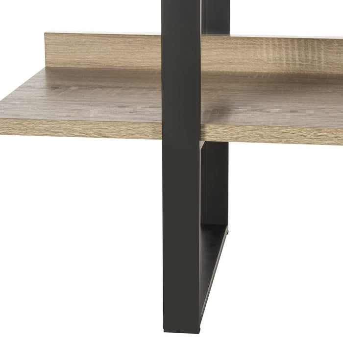 Melissa Retro Mid Century 4 Tier Etagere/Oak Black