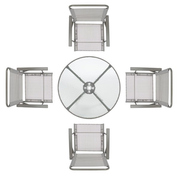 Monico Dining Set/Grey