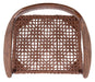 Munro Leather Woven Accent Chair/Walnut - Cool Stuff & Accessories