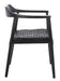 Munro Leather Woven Accent Chair/Black - Cool Stuff & Accessories