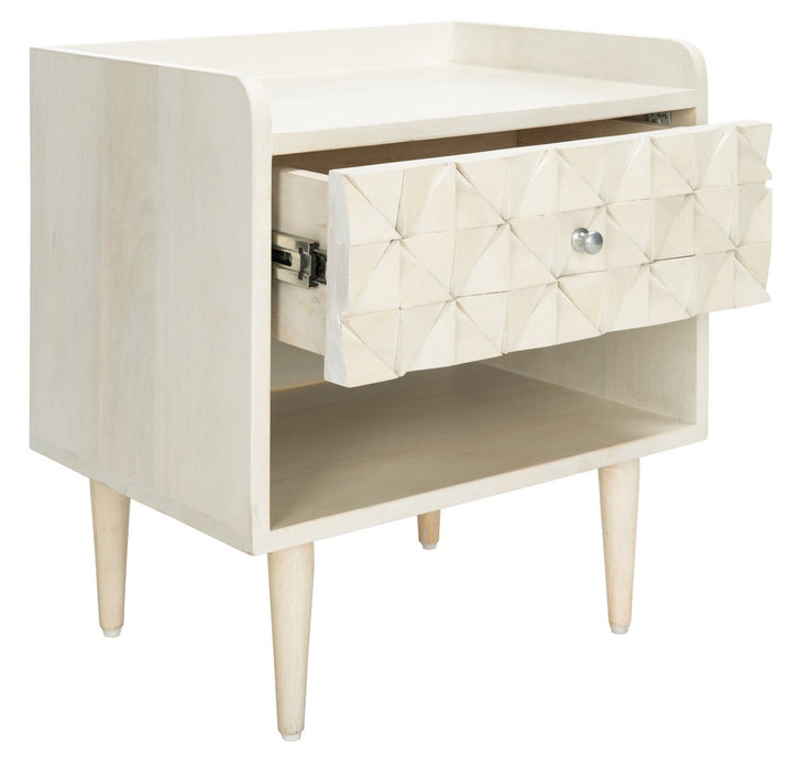 Zinnia Faceted Nightstand - Cool Stuff & Accessories