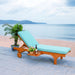 Newport Chaise Lounge Chair With Side Table - Cool Stuff & Accessories