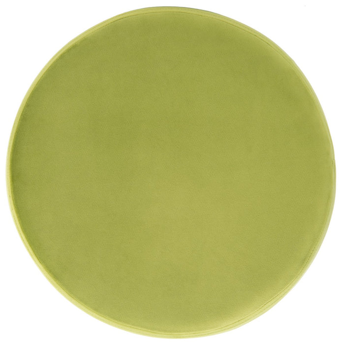 Abrea Light Green Round Ottoman - Cool Stuff & Accessories