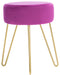 Abrea Pink Round Ottoman - Cool Stuff & Accessories