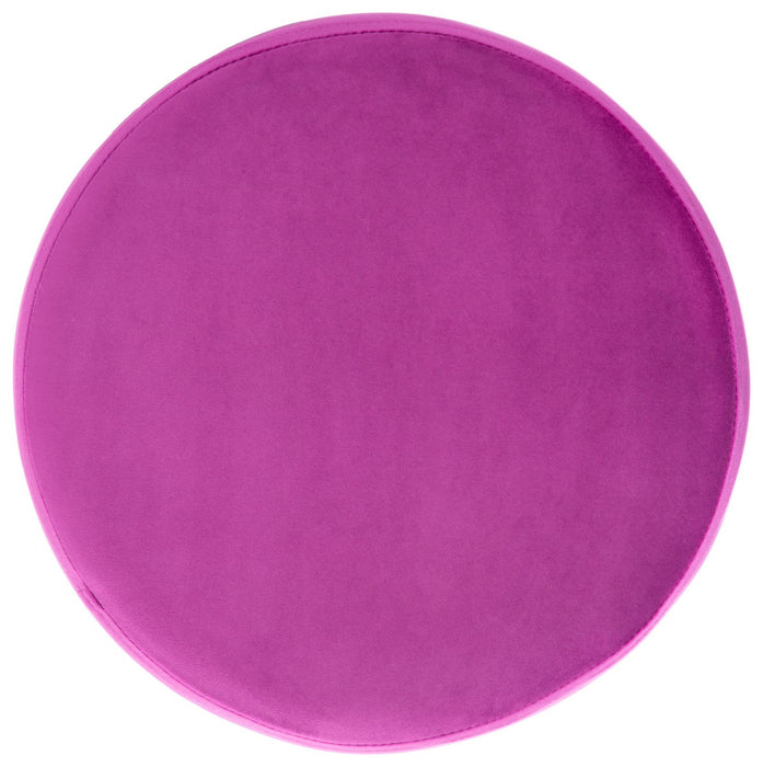 Abrea Pink Round Ottoman - Cool Stuff & Accessories