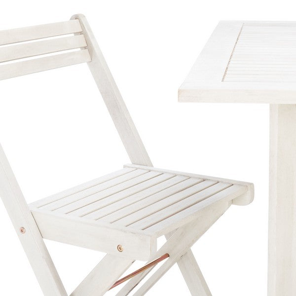 Arvin Table & 4 Chairs/White