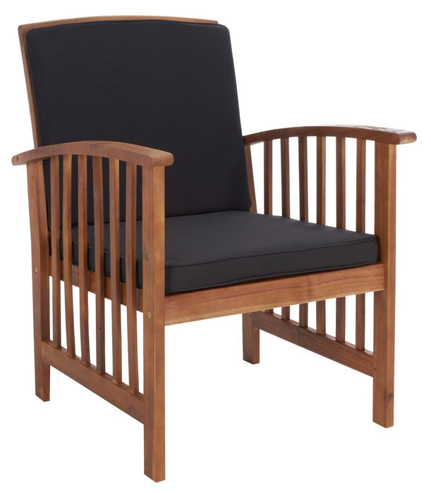 Rocklin 4 Pc Outdoor Set/ Natural/ Black