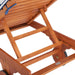 Newport Chaise Lounge Chair With Side Table/Blue - Cool Stuff & Accessories